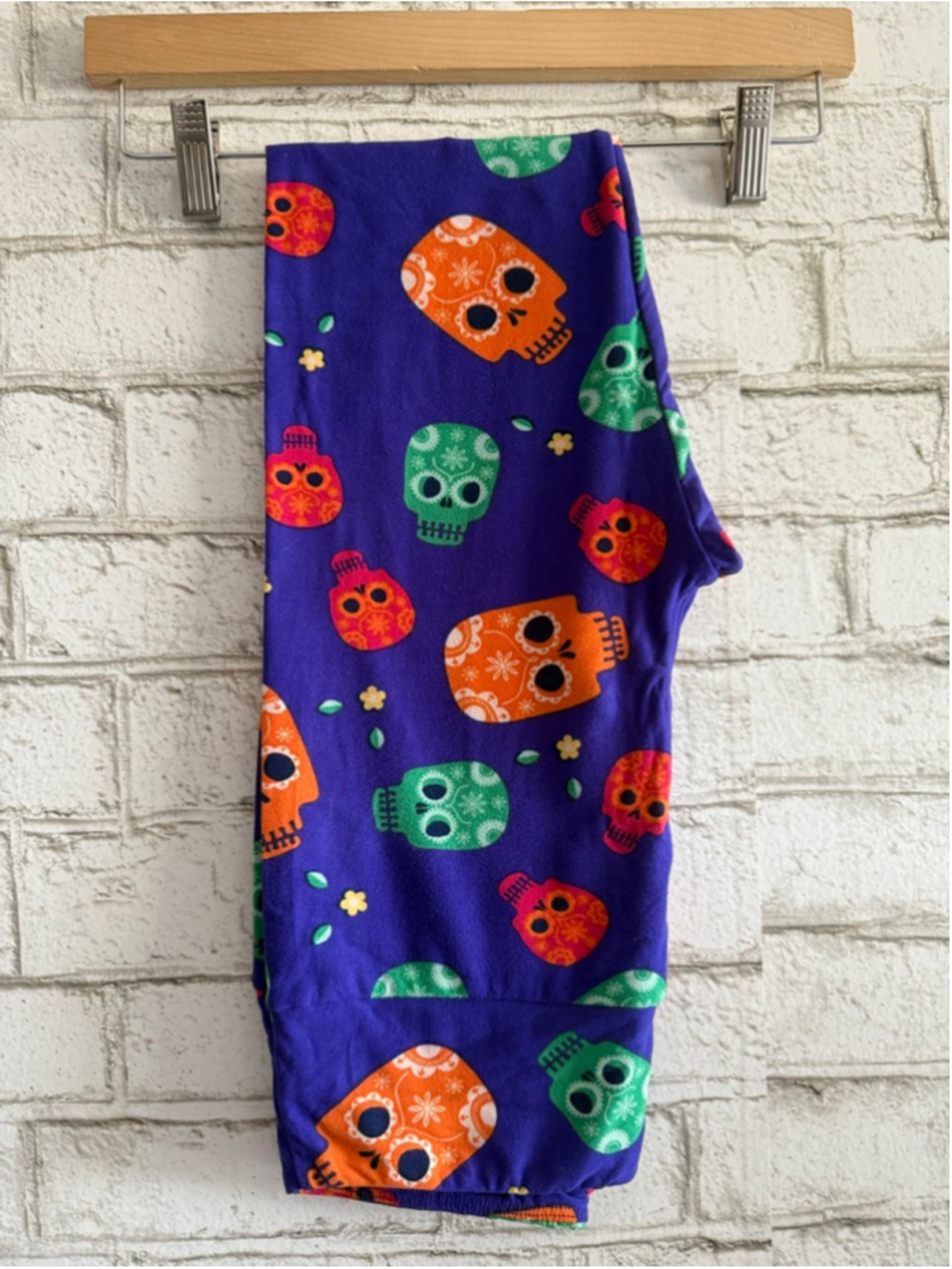 NEW Sugar Skull OS LulaRoe Leggings Small calavera de azúcar Day of the Dead